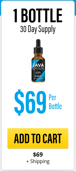 java brain official order page single bottle